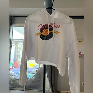 Cyclebar White Hoodie with record